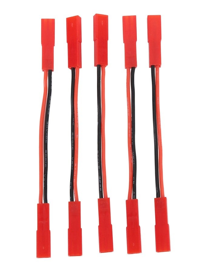 AYNEFY JST Female to JST Female Connector,5Pcs 22AWG 2 Inch RC Motor ESC Conversion Cable Plug Wire Adapter Electronic ESC Motor Extension Cable for RC Car Boat Accessories - Image 1